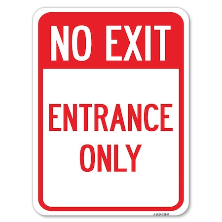 Signmission Safety Sign, 18 in Height, Aluminum, 23847 A-1824-23847